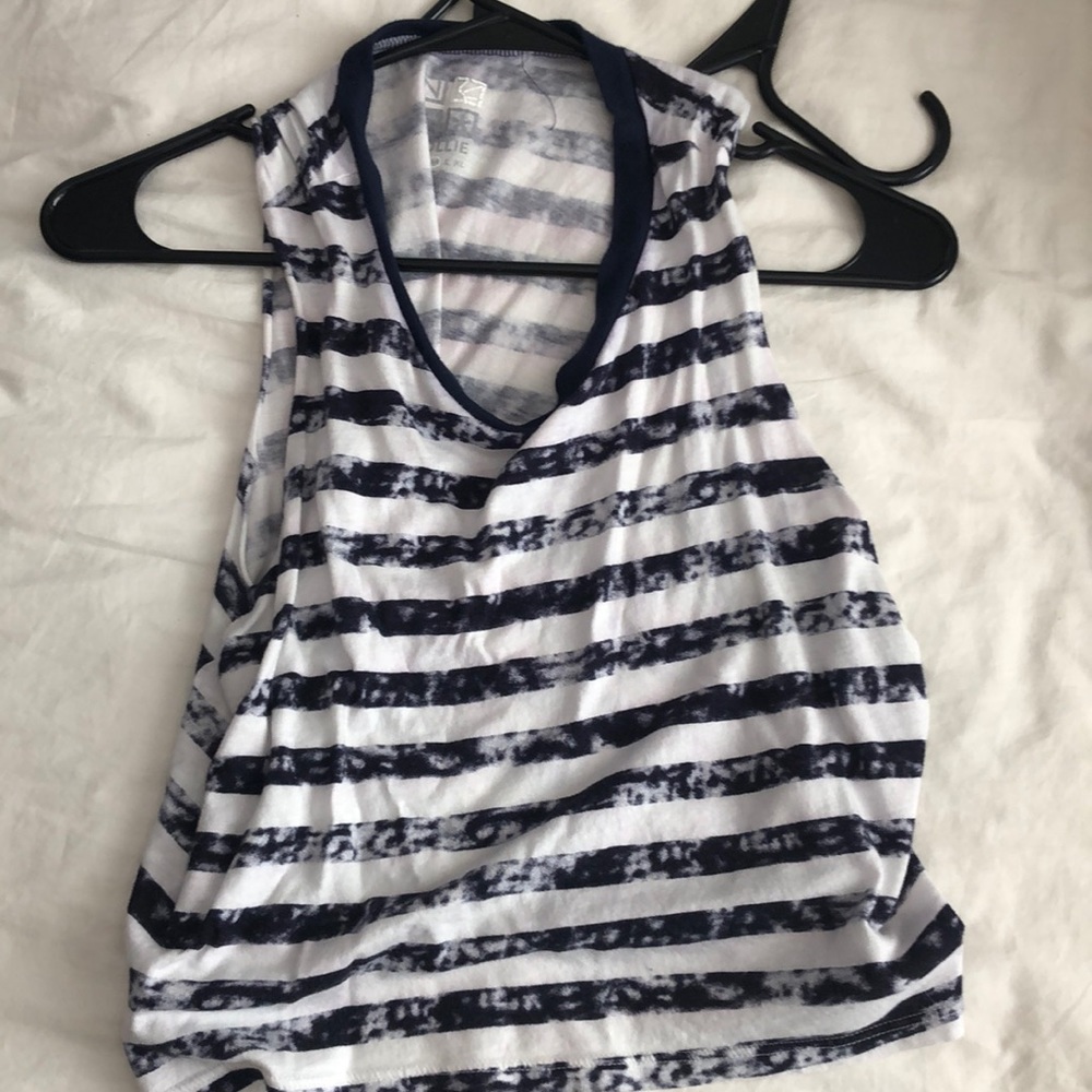 Striped crop top